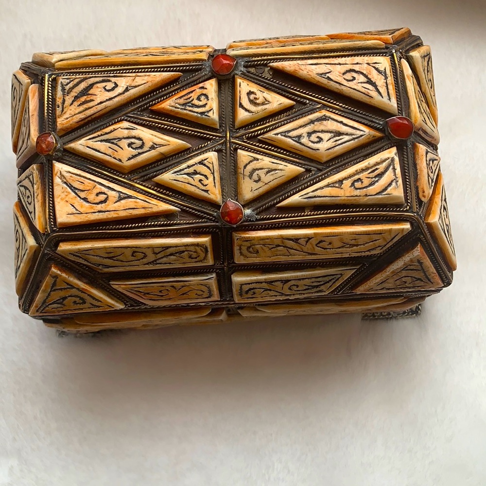 Handmade Morrocan jewelry box